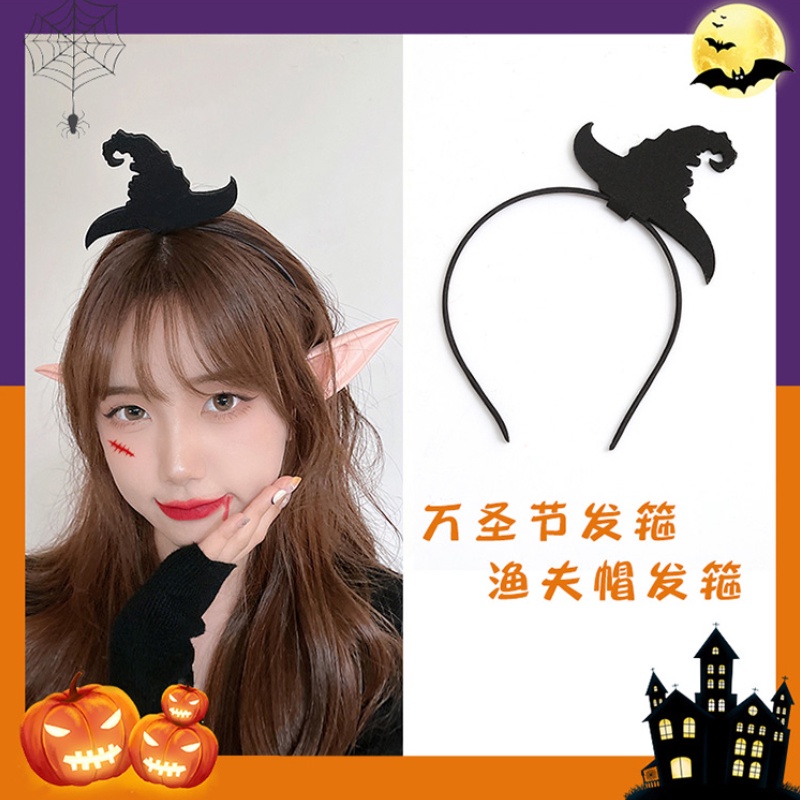 Cài Tóc Hình Sừng Quỷ Hoạt Hình Vui Nhộn Cho Tiệc Halloween