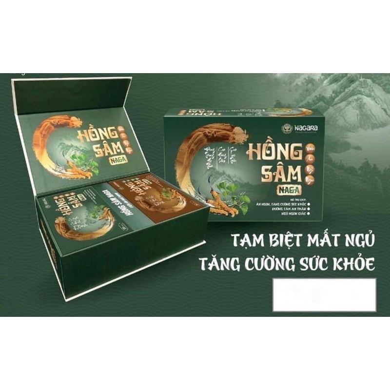 HỘP HỒNG SÂM NAGA