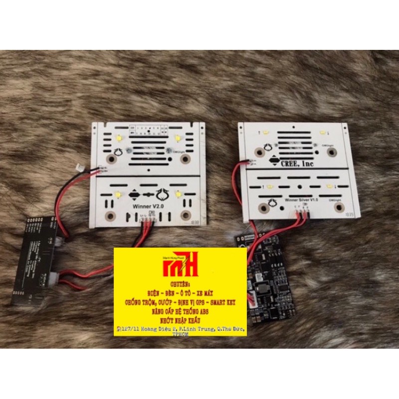 Mạch Tăng sáng Winner V2 chip XPL và XML sáng 400% | MH FLASH