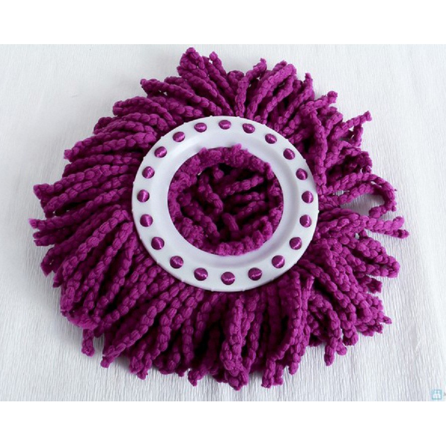 Bông Lau Nhà Xoay 360 Tím