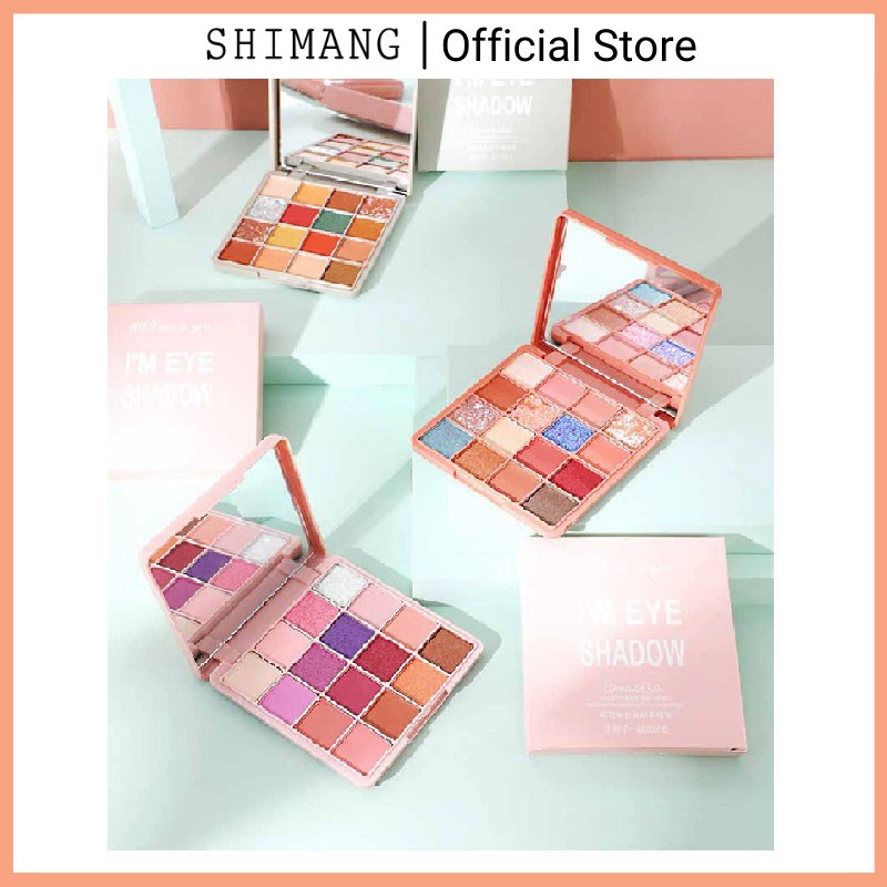 Bảng phấn mắt Lameila Eye Shadow 16 ô bền màu lâu trôi Neity LPM1