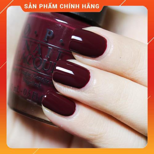 SƠN MÓNG TAY OPI 15ML TÔNG MÀU ĐỎ ĐÔ