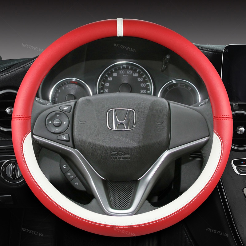 Bao Da Bọc Vô Lăng Xe Hơi Honda Civic FC FD Jazz BRV CRV HRV 38cm