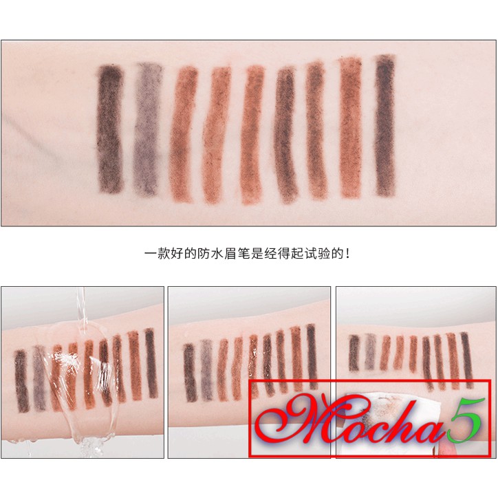 Chì kẻ mày MAYCREATE 2 đầu dễ kể chống nước, chống lem | BigBuy360 - bigbuy360.vn