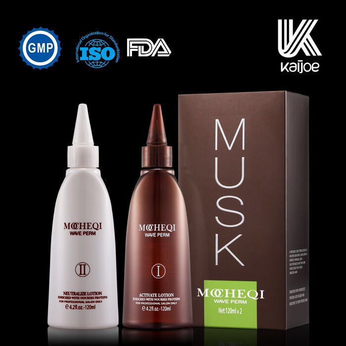 Uốn lạnh tóc siêu quăn Musk 120ml*2