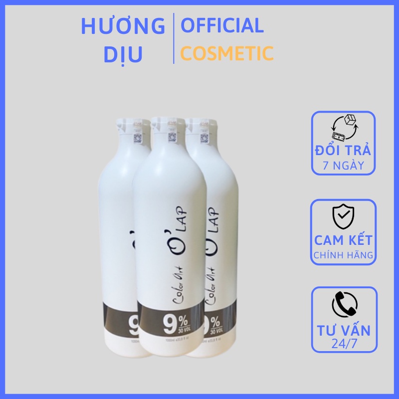 Oxy Dung Dịch Trợ nhuộm COLAGEN 1000ml Đặc Thơm Không  Xót