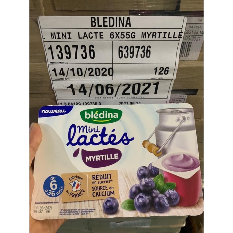 Sữa chua bledina date 5/2024