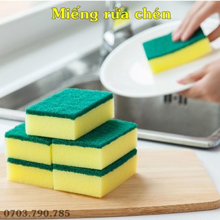 Miếng bọt biển cọ rửa chén 2 mặt
