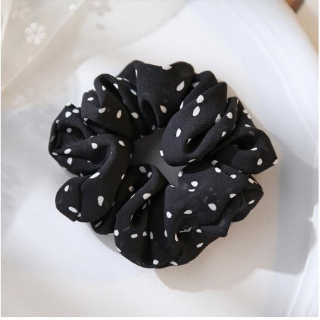 [Mã 151FASHIONSALE1 giảm 10K đơn 50K]Dây Cột tóc,Dây buộc tóc, Scrunchies Chấm Bi Siêu Đẹp