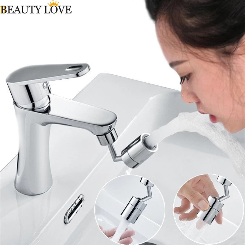 Đầu Vòi Lọc Nước Xoay 720 Chống Bắn Tung Tóe Tiết Kiệm Nước