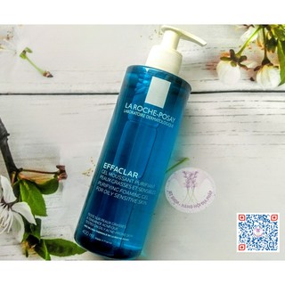 [Nội địa Pháp] Sữa rửa mặt kiểm soát dầu La Roche Posay EFFACLAR GEL 400ml - Hàng nội địa Pháp