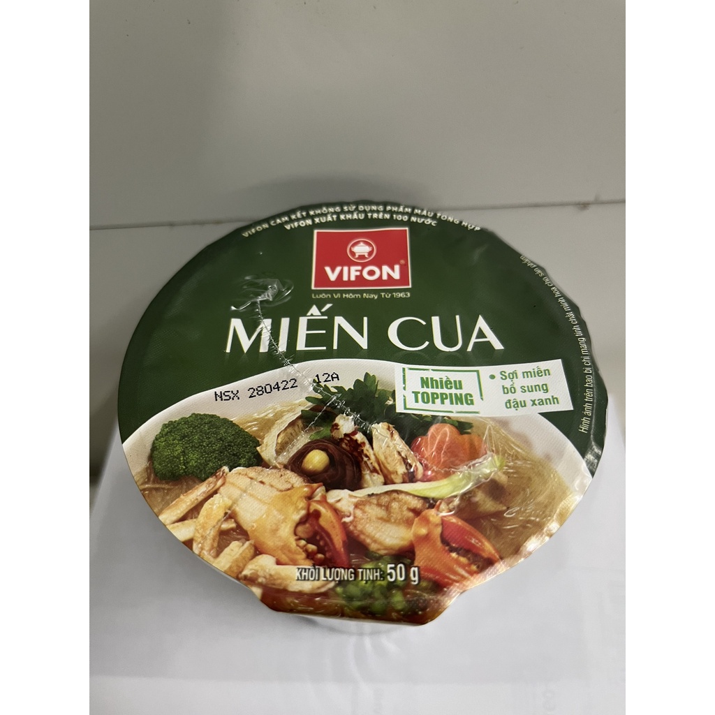 Miến cua Vifon ly 50g