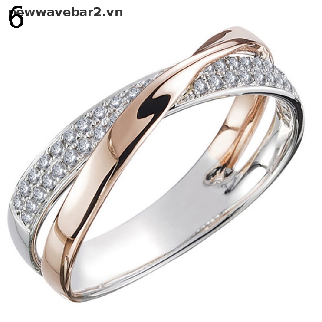 [newwavebar] Nhẫn Nam Châm Đính Kim Cương Pha Lê Giả Giảm Cân Chăm Sóc Sức Khỏe