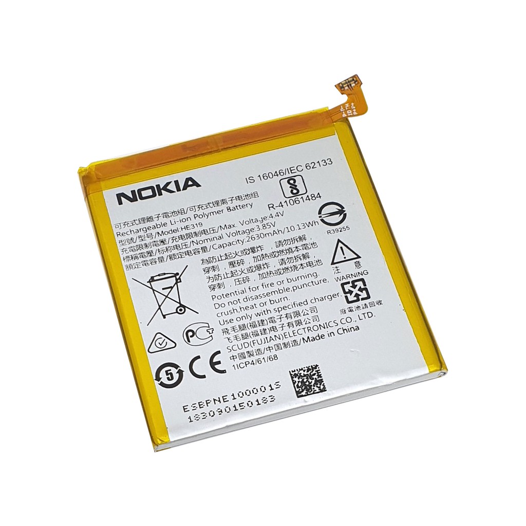 Pin Nokia 3 HE319 2630mAh,TA 1032 xịn mới 100% Bảo hành 6 tháng