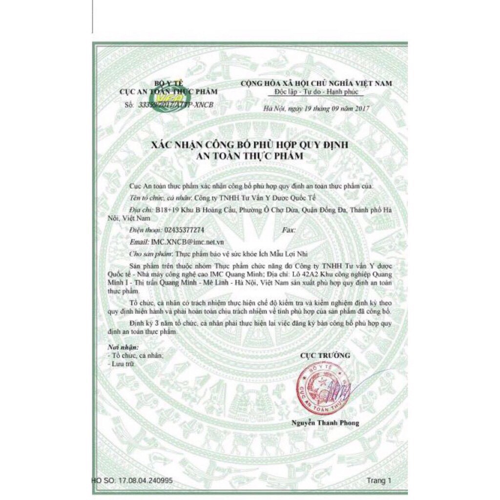 ❤[Chính hãng] Ích Mẫu Lợi Nhi - Xua Tan Nỗi Lo Thiếu Sữa Mẹ (lọ 60 Viên) | BigBuy360 - bigbuy360.vn