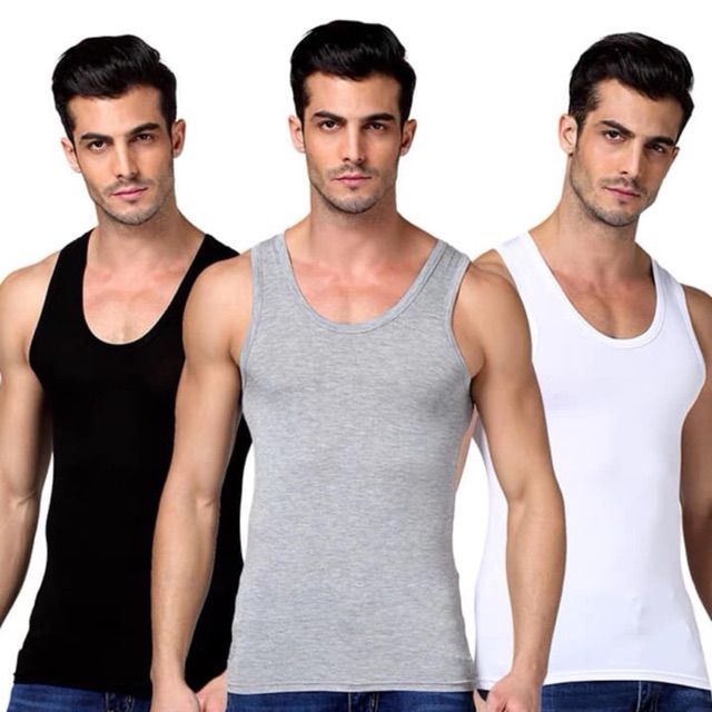 Set 3 áo ba lỗ nam