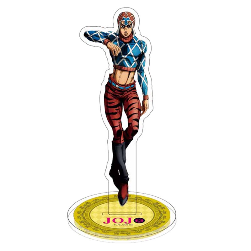 Mô hình nhân vật anime JoJo's Bizarre Adventure đứng bằng acrylic