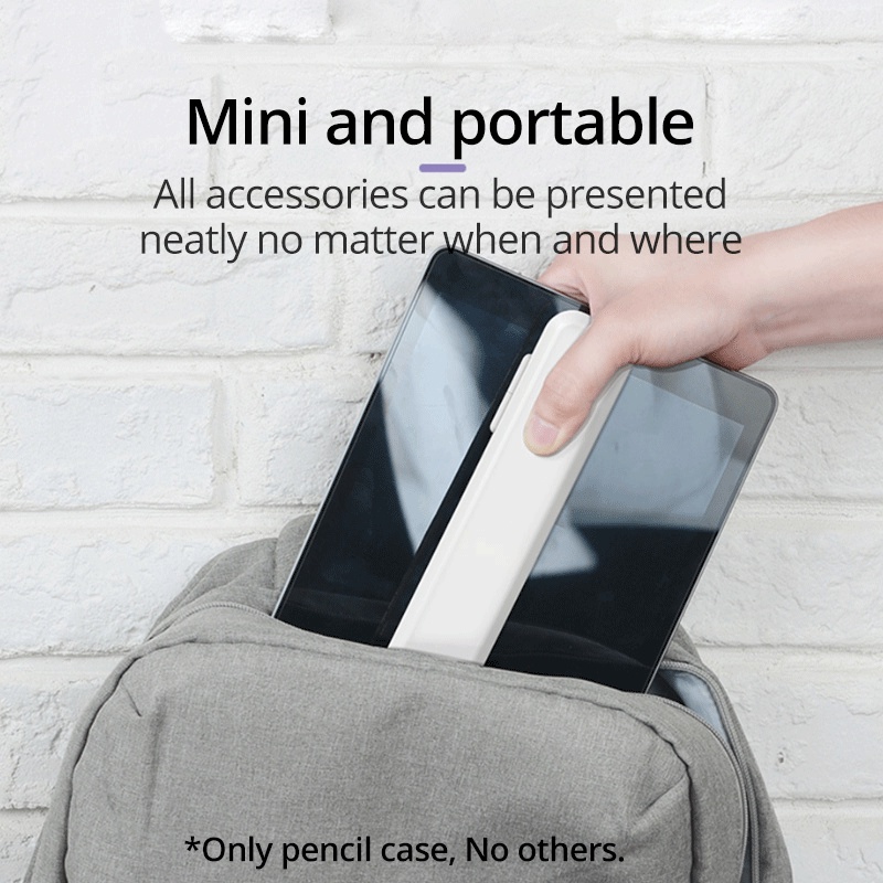 Vỏ Đựng Bút Cảm Ứng tương thích cho compatible for Apple Pencil 2 1 Bằng Nhựa Cứng（chỉ có hộp lưu trữ）