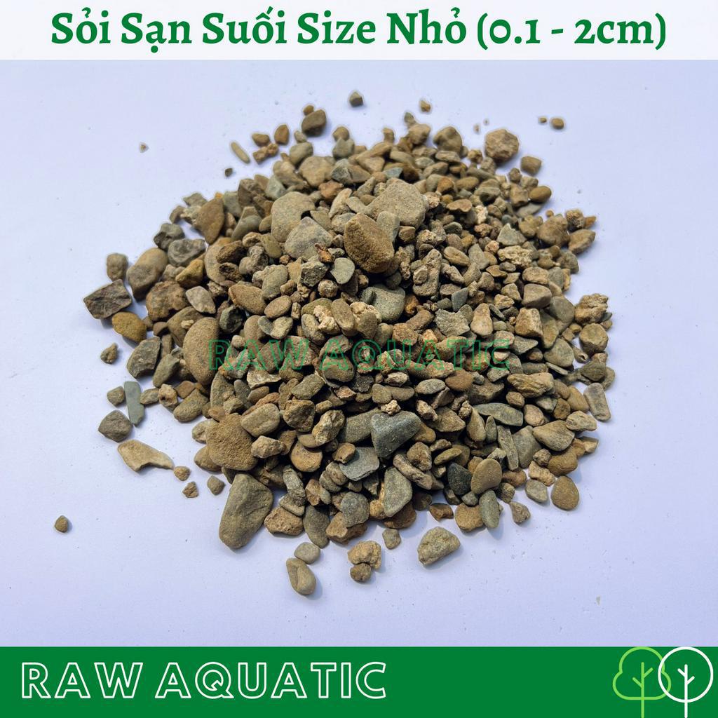 Sỏi Sạn Suối Thiên Nhiên Trang Trí, Setup Bể Cá Cảnh, Bể Thủy Sinh