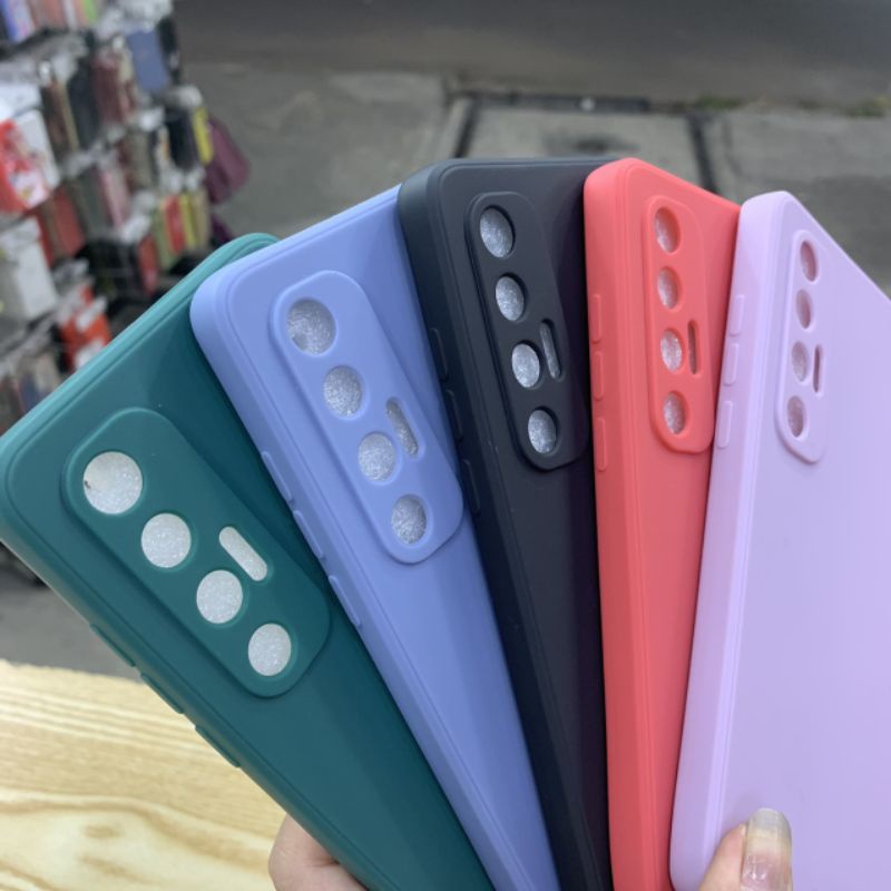 Ốp lưng Xiaomi Mi 10S dẻo màu mềm mịn kiểu chống bẩn bảo vệ camera