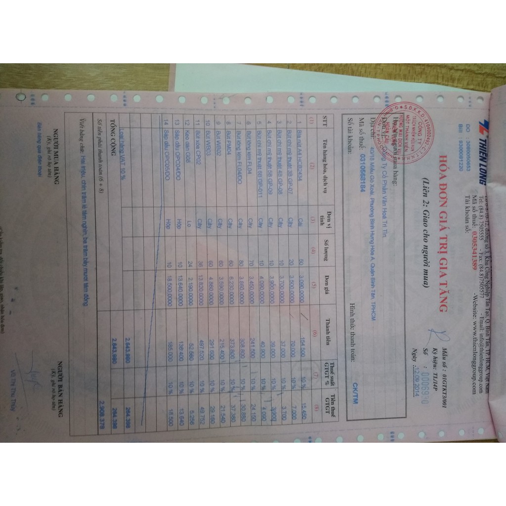 Bút lông dầu TL PM-04 Xanh - Đen - Đỏ