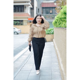 Quần công sở nữ cạp chun co giãn BIGSIZE
