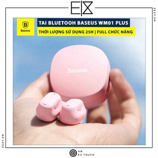 TAI NGHE BLUETOOTH BASEUS WM01 PLUS TWS BLUETOOTH 5.0 KHÔNG DÂY CHỐNG THẤM NƯỚC THỂ THAO HIỂN THỊ MÀN HÌNH LED KỸ THUẬT
