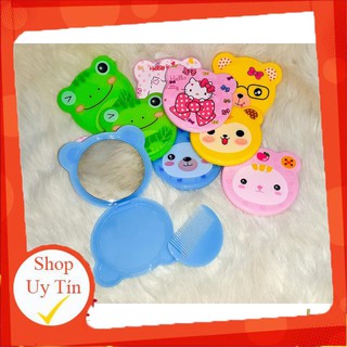 BỘ GƯƠNG LƯỢC MINI SO CUTE