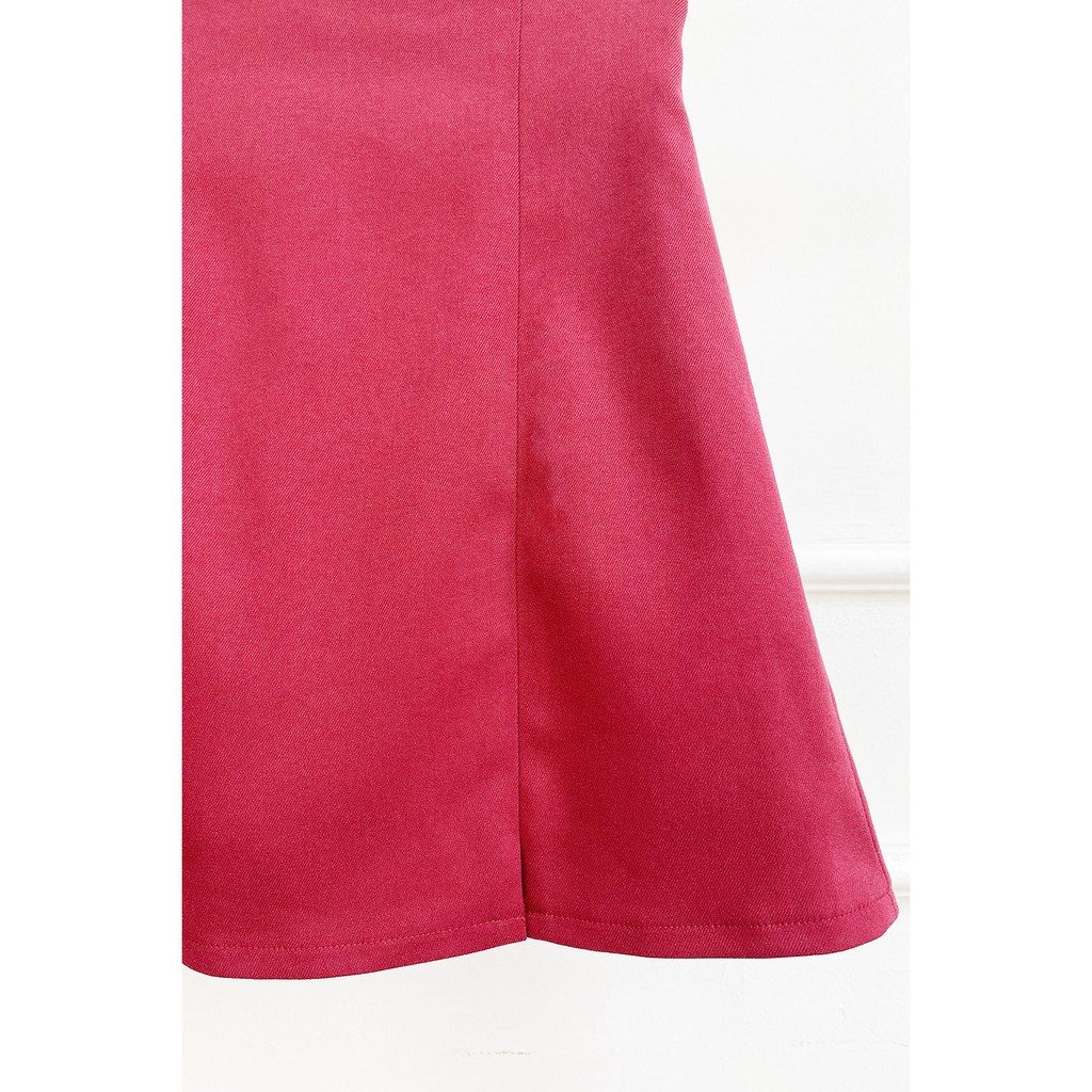 [Mã WABRWA8 giảm 15% đơn 99k] DOTTIE - Váy Ngắn Xẻ Tà Đỏ Nữ S0022 | BigBuy360 - bigbuy360.vn