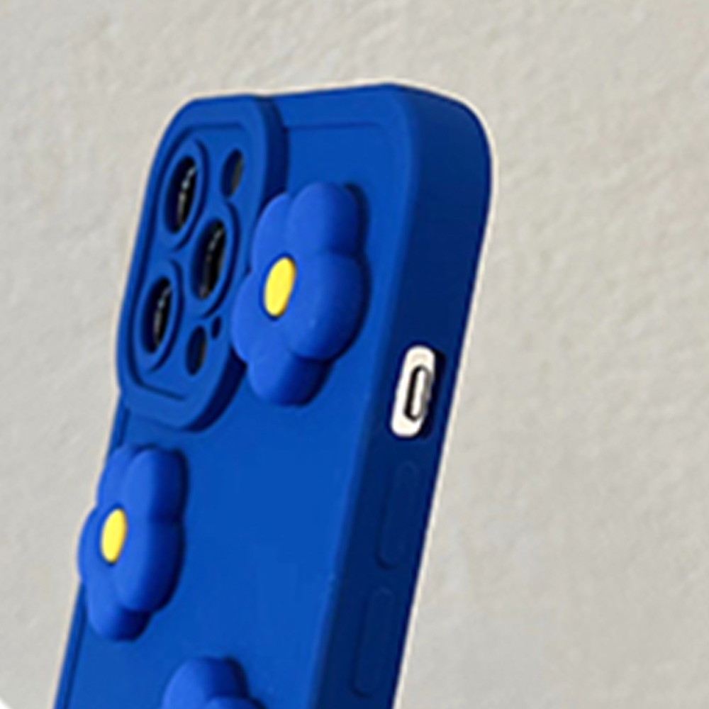 Ốp điện thoại TPU mềm họa tiết hoa 3D chống sốc chống va chạm cho IPhone 13 12 11 Pro Max X XR 8 7 Plus
 | BigBuy360 - bigbuy360.vn