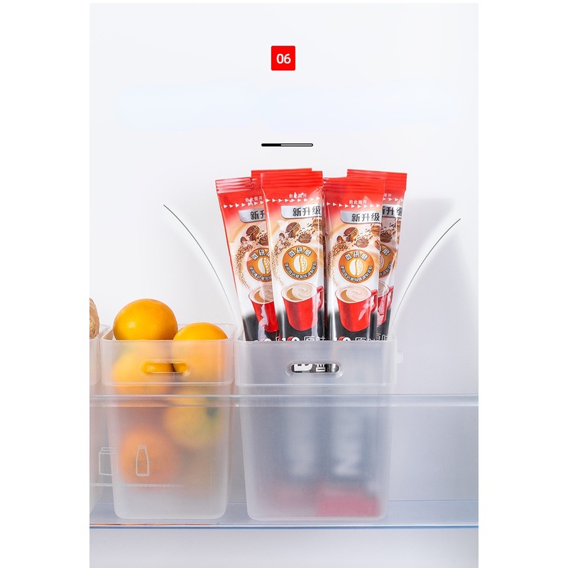 Set 2 Hộp Nhựa Trong Suốt Đựng Thực Phẩm