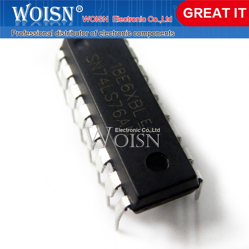 Set 10 Linh Kiện Điện Tử SN74LS76AN SN74LS76N HD74LS76AP HD74LS76P 74LS76 DIP-16