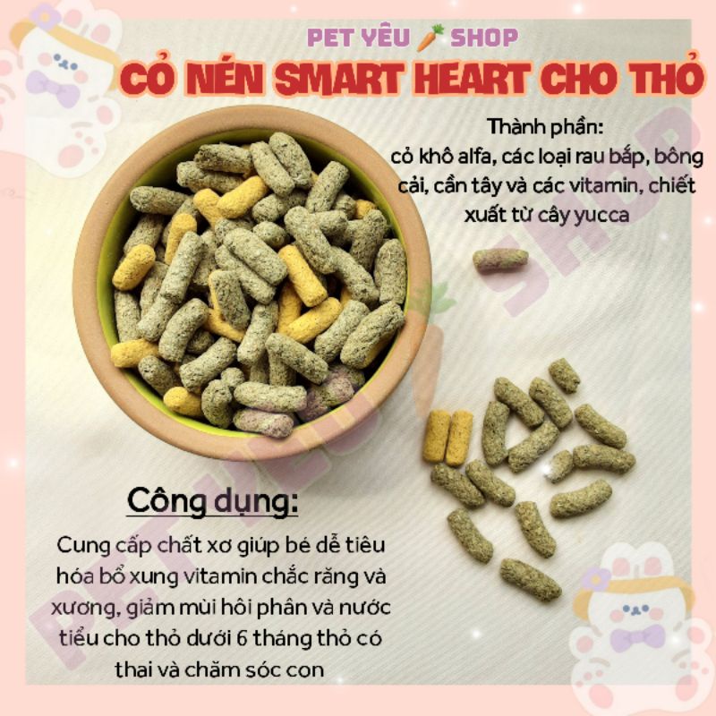 Smart heart (thái)❤️FREESHiP❤️ - thức ăn thỏ dưới 6 tháng thỏ có thai và chăm sóc con