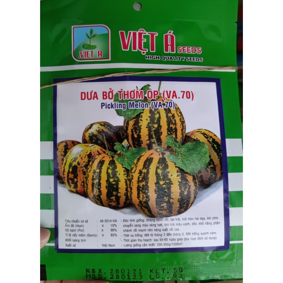 ( SIÊU RẺ ) Hạt giống dưa bở cao sản 5gr