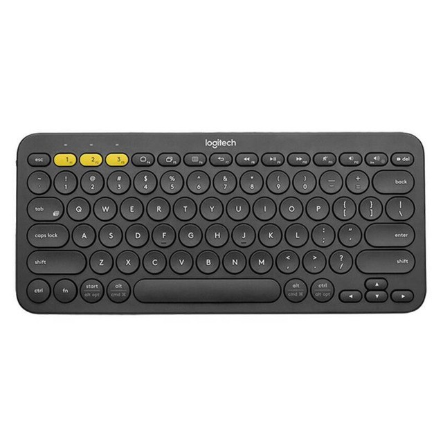 Logitech K380 multi-keyboard device wireless Bluetooth keyboard ultra-mini silent computer keyboard