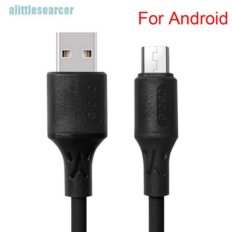 Dây Cáp Sạc Nhanh / Truyền Dữ Liệu USB 5A Dài 1.2 / 1.8m Bằng Silicone