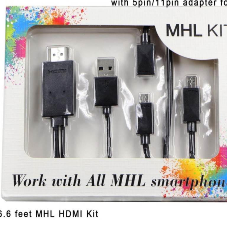 Bộ KIT Cáp MHL To HDMI Cho Điện Thoại Android