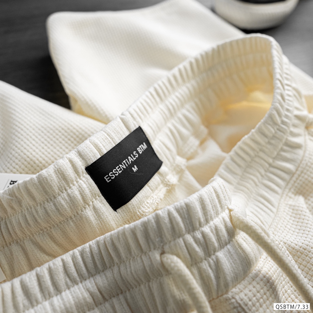 Quần short lửng thời trang essentials chất vải thun pique dòng cao cấp, lên form cực đẹp 9486