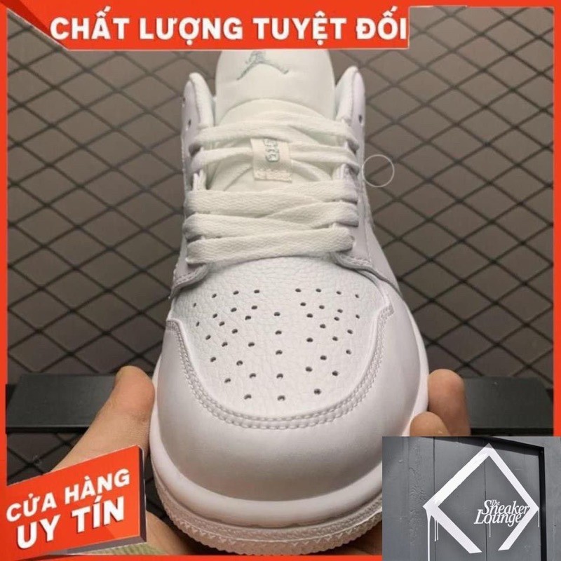 [MIỄN PHÍ SHIP] Giầy thể thao AIR JORDAN 1 Trắng Low Full White nam nữ