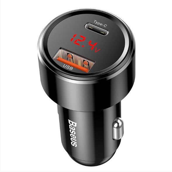 TẨU SẠC BASEUS TYPE-C + USB (45W)