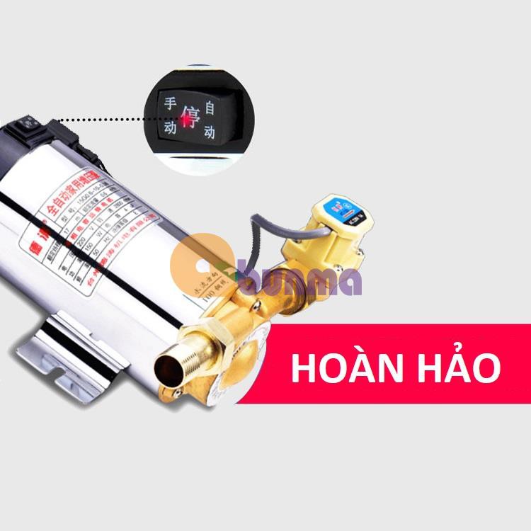 Máy bơm tăng áp cảm biến tự động TBA-100W, Máy bơm áp cho bình nóng lạnh, máy giặt, Máy lọc nước