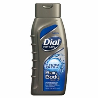 Sữa tắm gội nam dial for men hydro fresh hair 473ml