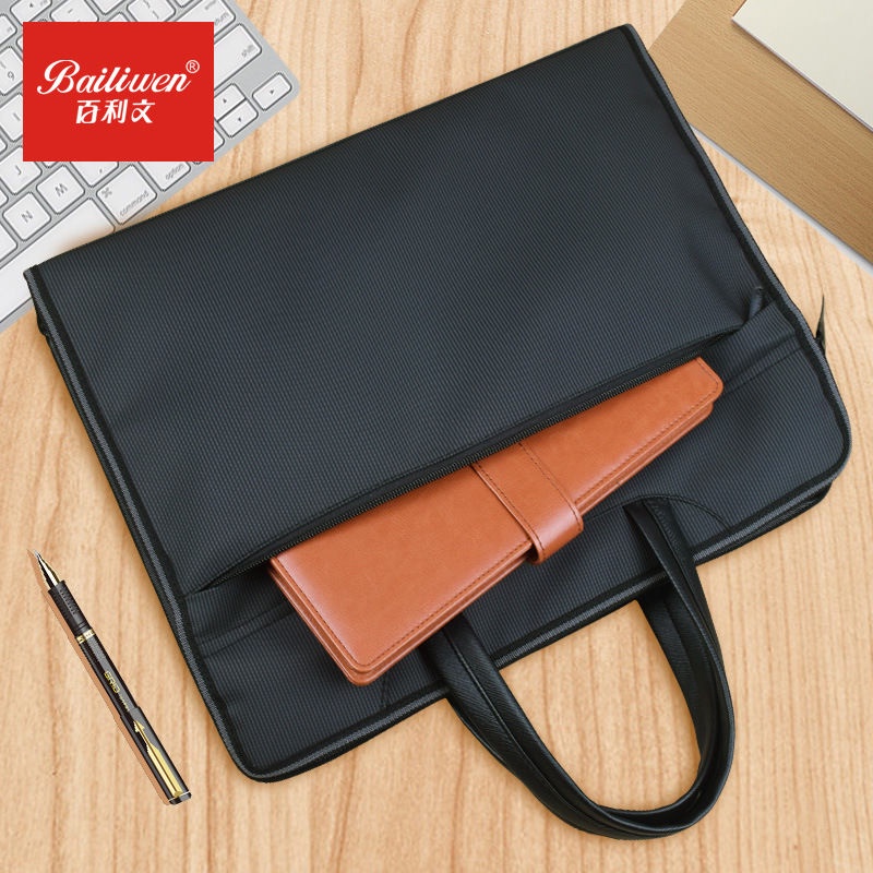 Ví xách túi phụ nữ Oxford Kinh doanh xếp hàng đàn ông A4 Pali in tay | BigBuy360 - bigbuy360.vn