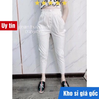 Quần đũi baggy khuy bọc 5 cúc