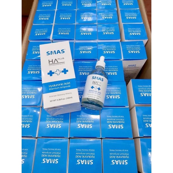 Serum Cấp Nước Phục Hồi Làm Sáng Da Smas HA 100ML