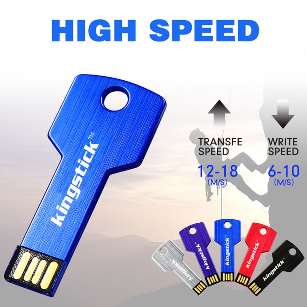 USB 3.0 dung lượng 4/8/16/32/64GB hình chìa khóa siêu mỏng | BigBuy360 - bigbuy360.vn