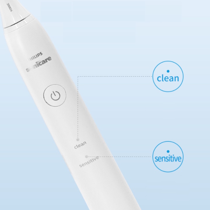 Bộ bàn chải đánh răng điện Philips Sonicare HX2421, tích hợp 2 chế độ đánh Clean và Sensitive, 30.000 lần rung mỗi phút