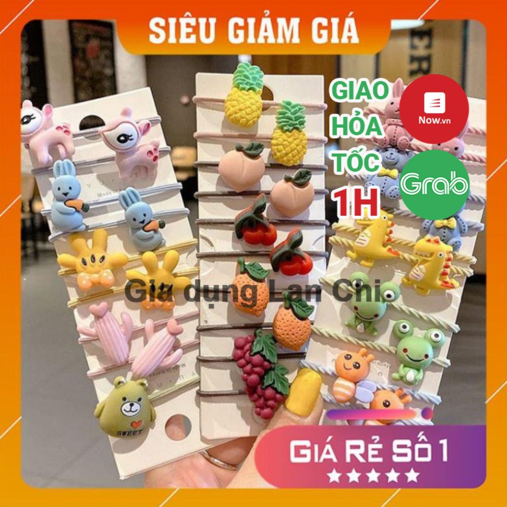 [Giá 1k] Dây cột tóc dễ thương cho bé