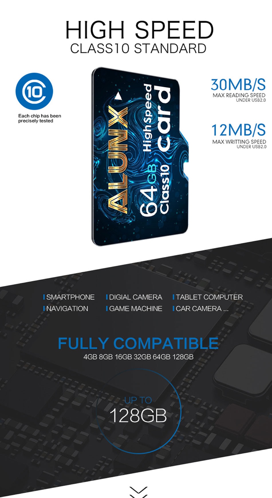 Thẻ Nhớ Micro Sd 256gb 128g 64g 32g 16g Class 10 U3 Tốc Độ Cao | BigBuy360 - bigbuy360.vn