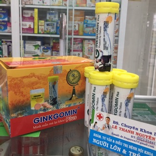 ✅(chính hãng date xa) Sủi GINKOMIN Plus- hết tiền đình nhức đầu